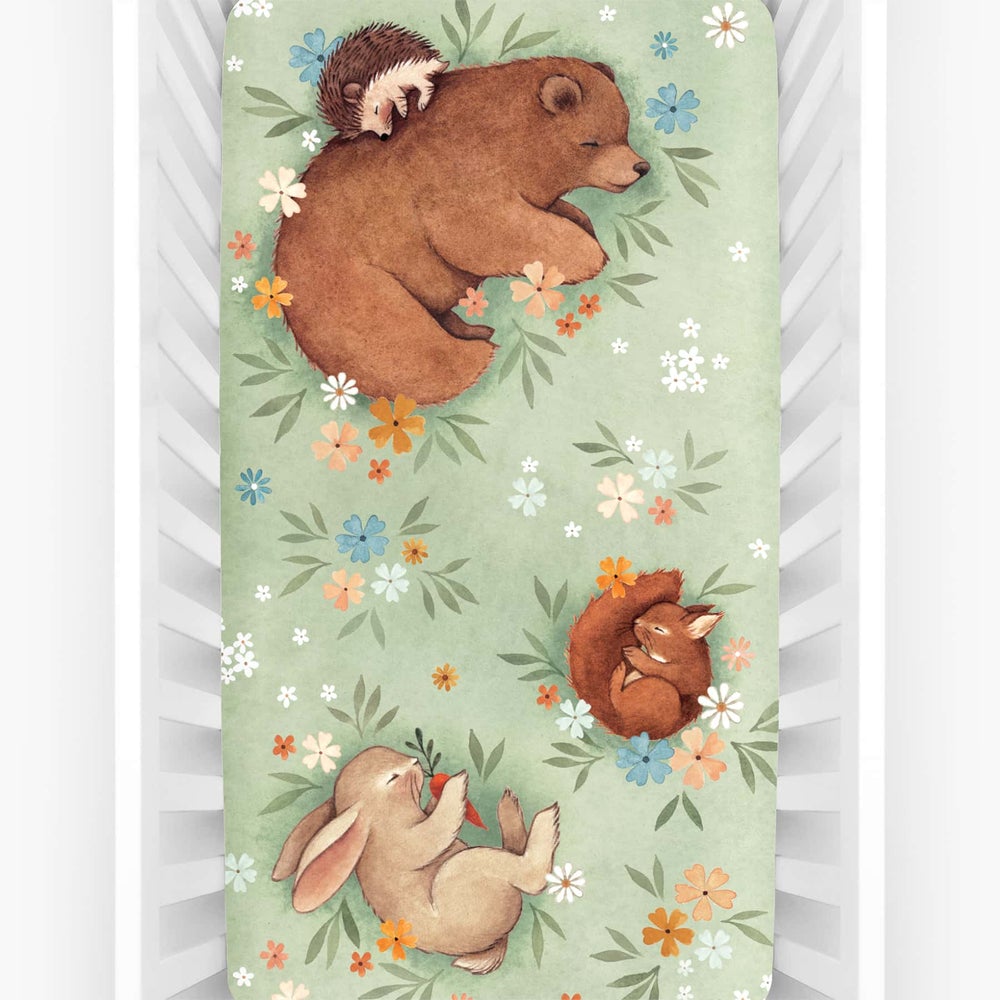 Enchanted Meadow - Crib Fitted Sheet