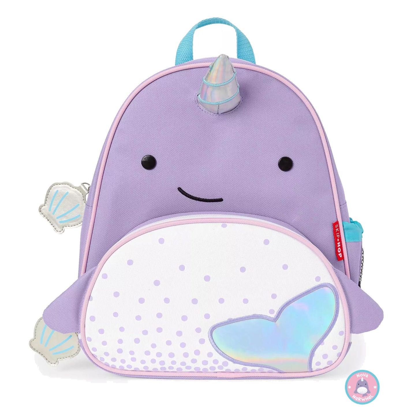 Zoo Little Kid Backpack - Narwhal