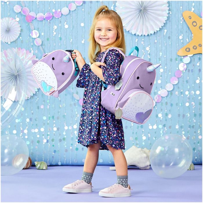 Zoo Little Kid Backpack - Narwhal