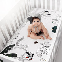 Load image into Gallery viewer, Woodland Dreams - Crib Fitted Sheet
