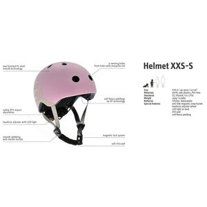 Baby Helmet XXS-S - Rose