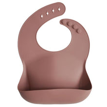 Load image into Gallery viewer, Silicone Baby Bib - Woodchuck
