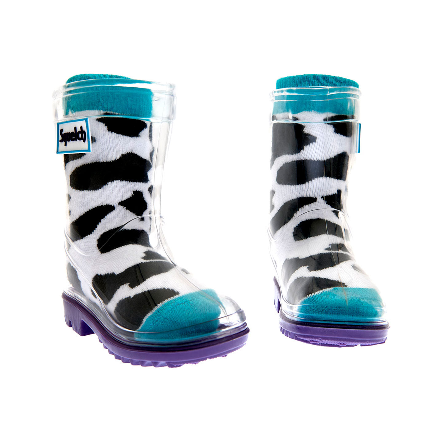 Cow Tot Welly Sock