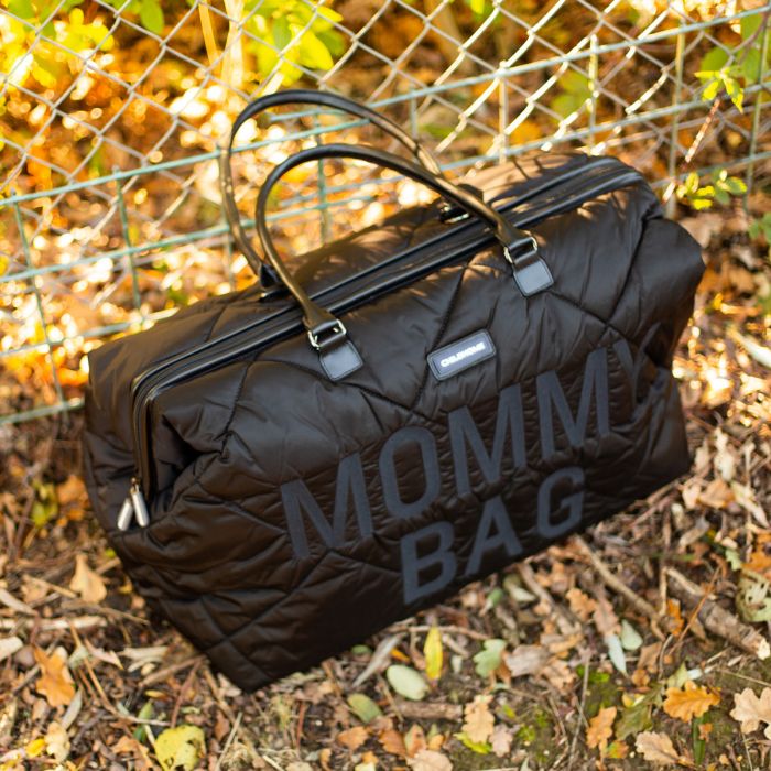 MOMMY BAG ® Nursery Bag - Puffered Black