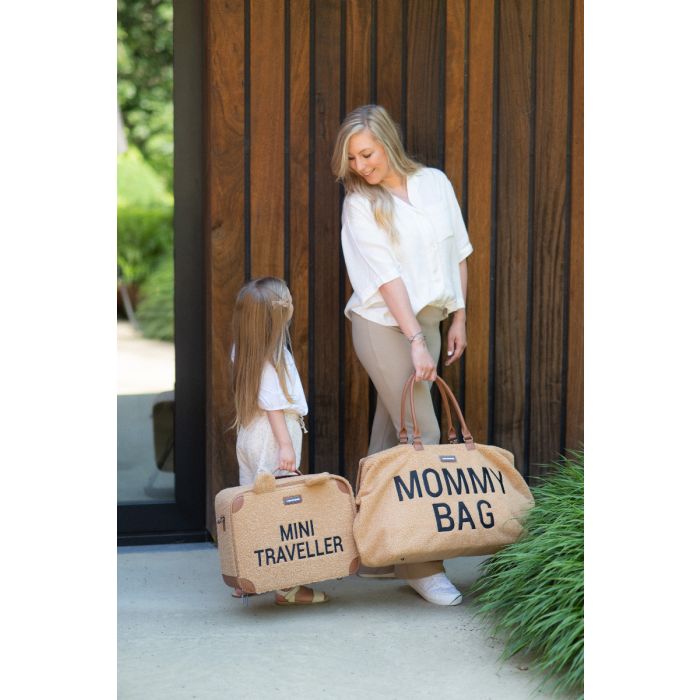 Mini Traveler Kids Suitcase - Teddy Brown