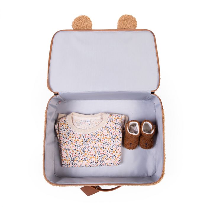 Mini Traveler Kids Suitcase - Teddy Brown