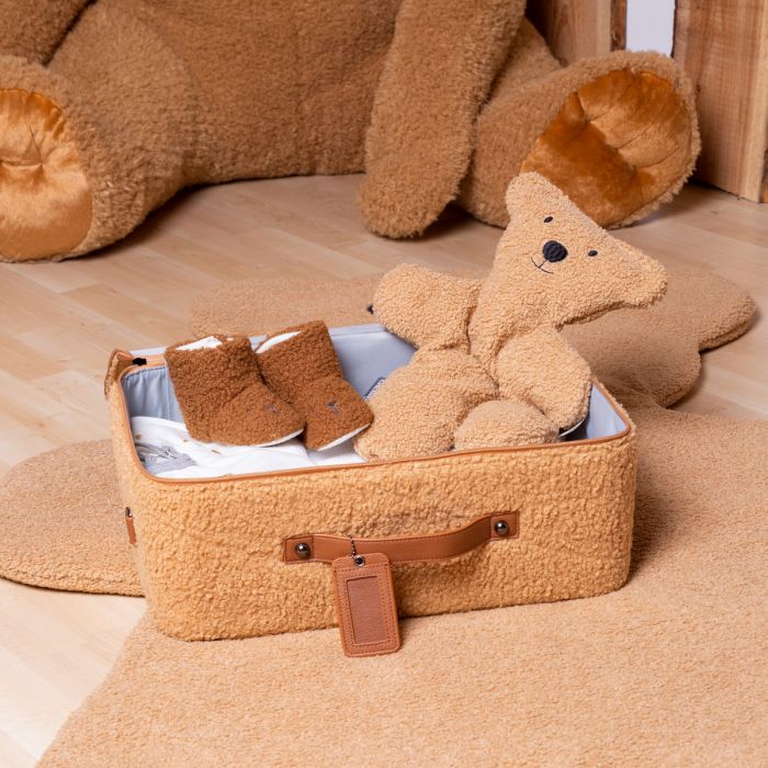 Mini Traveler Kids Suitcase - Teddy Brown