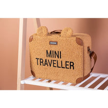Load image into Gallery viewer, Mini Traveler Kids Suitcase - Teddy Brown

