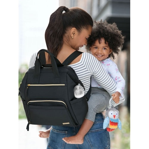Mainframe Wide Open Diaper Backpack - Black
