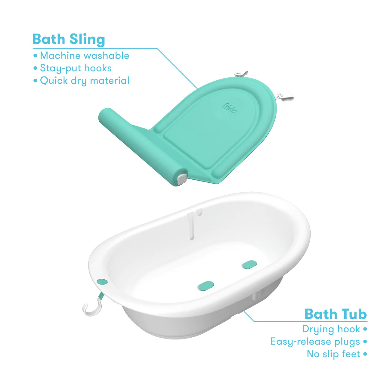 4-in-1 Grow-With-Me Bath Tub