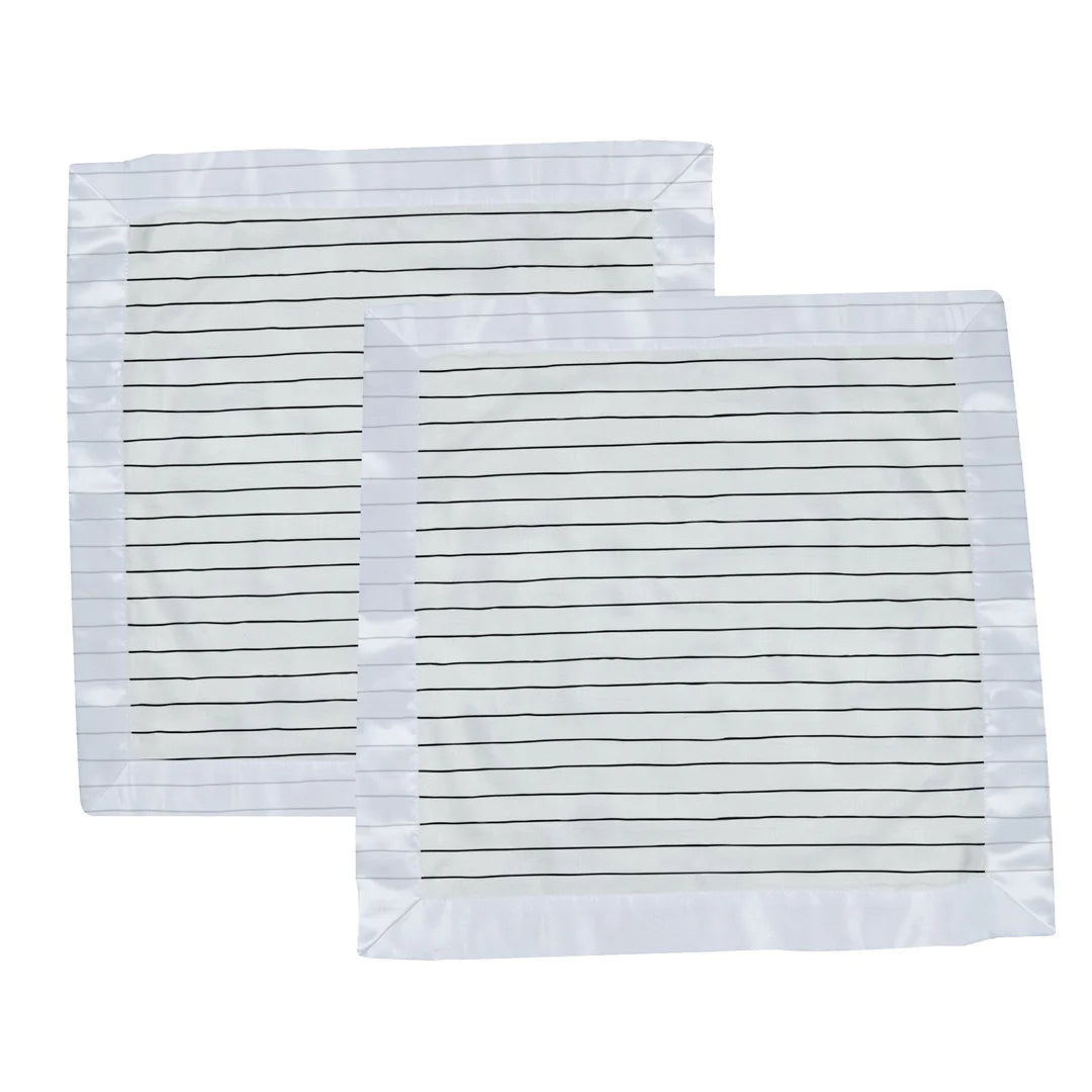 Pencil Stripe Bamboo Muslin Blankie