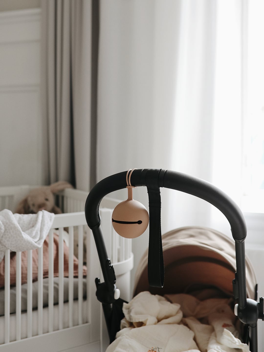 Silicone Pacifier Case - Cloudy Mauve