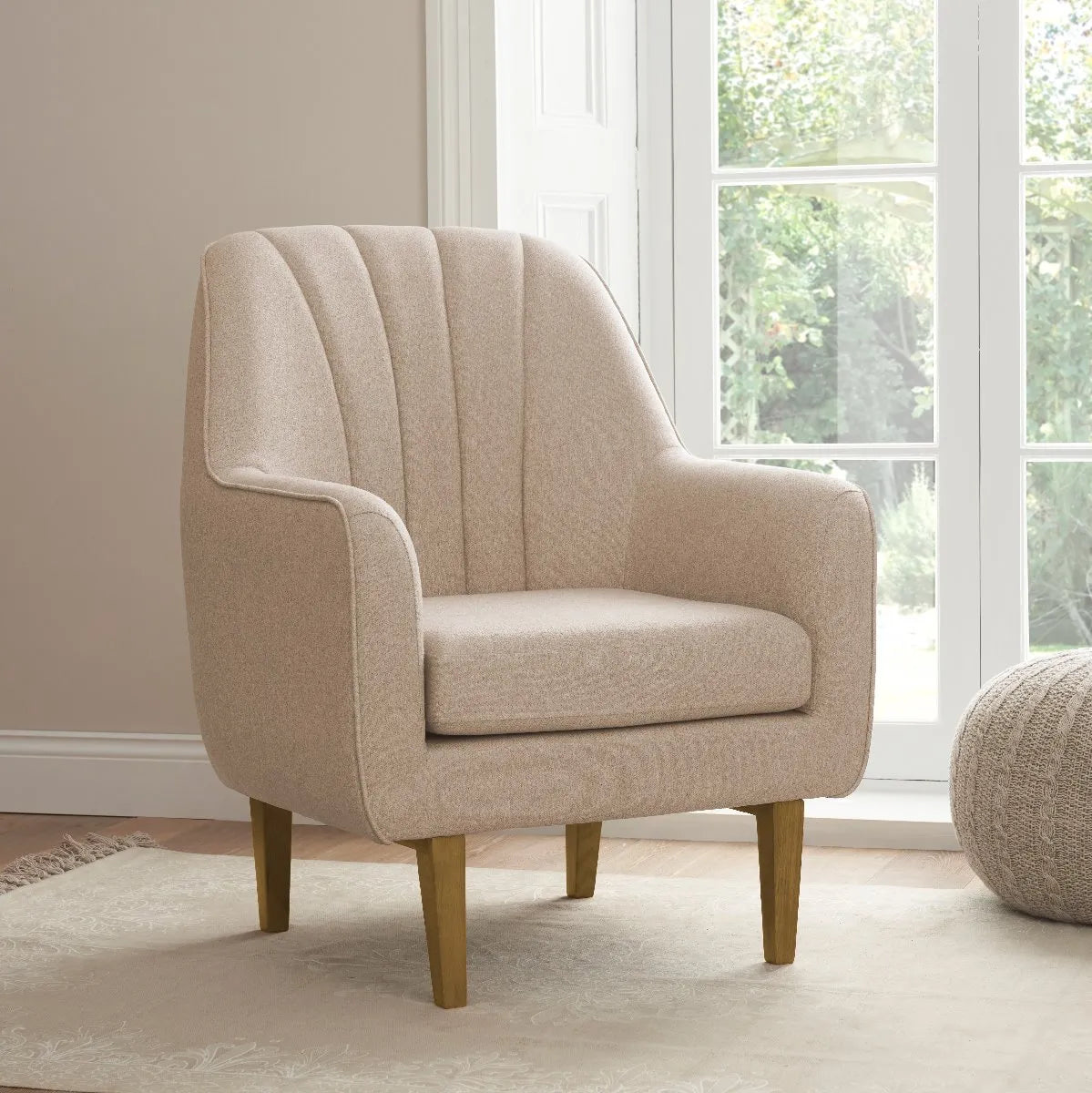 Noah Rocking Chair - Stone (Natural)