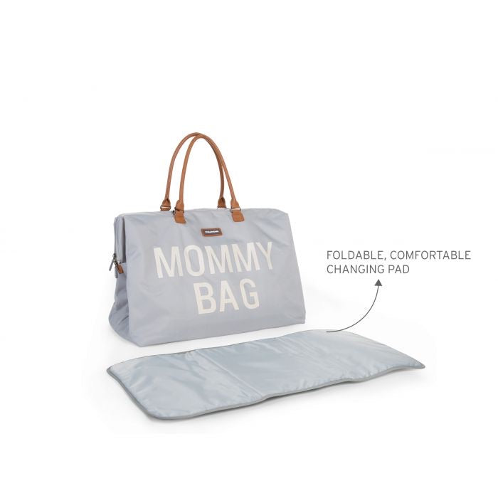 MOMMY BAG ® Nursery Bag - Grey Offwhite