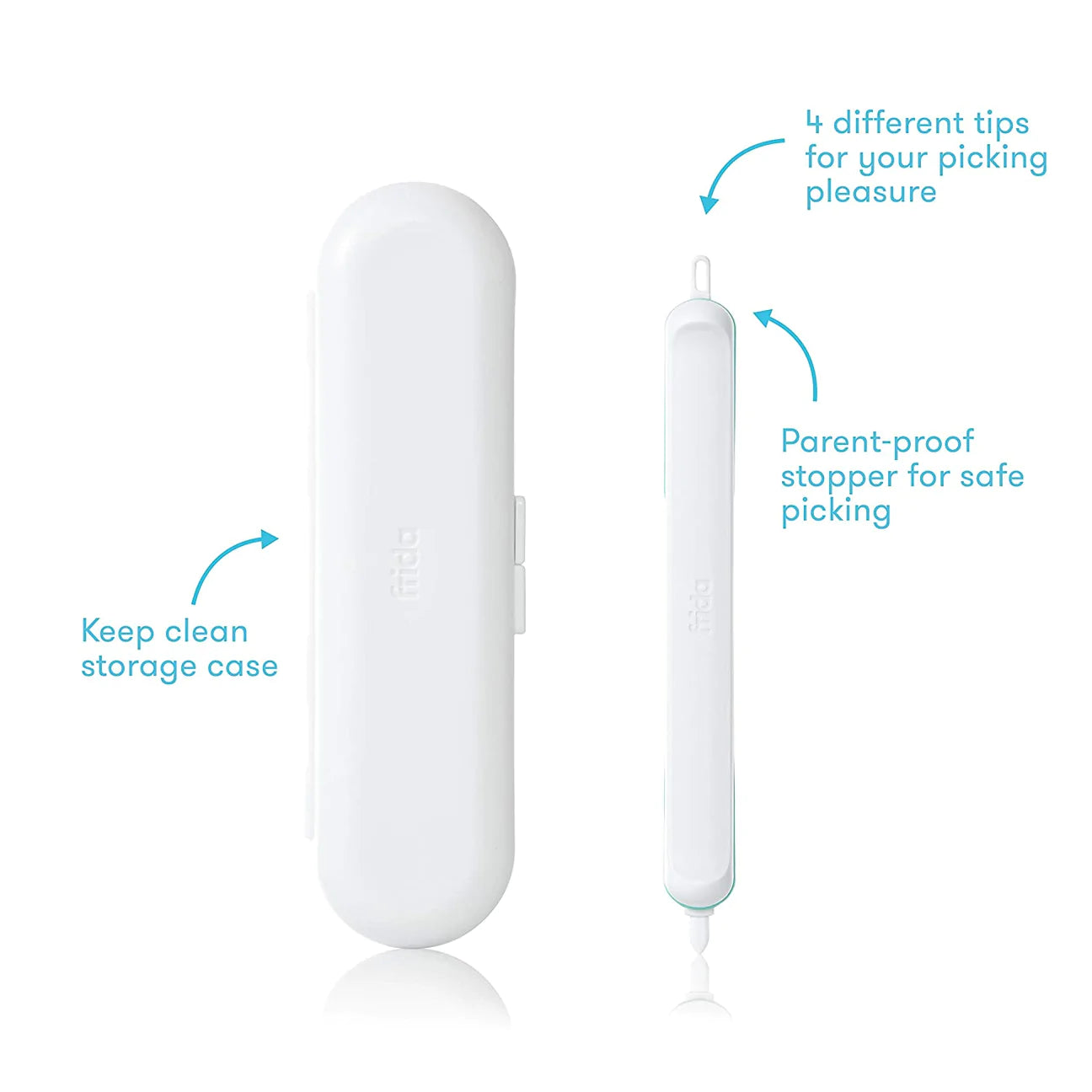 3-in-1 Nose, Nail + Ear Picker