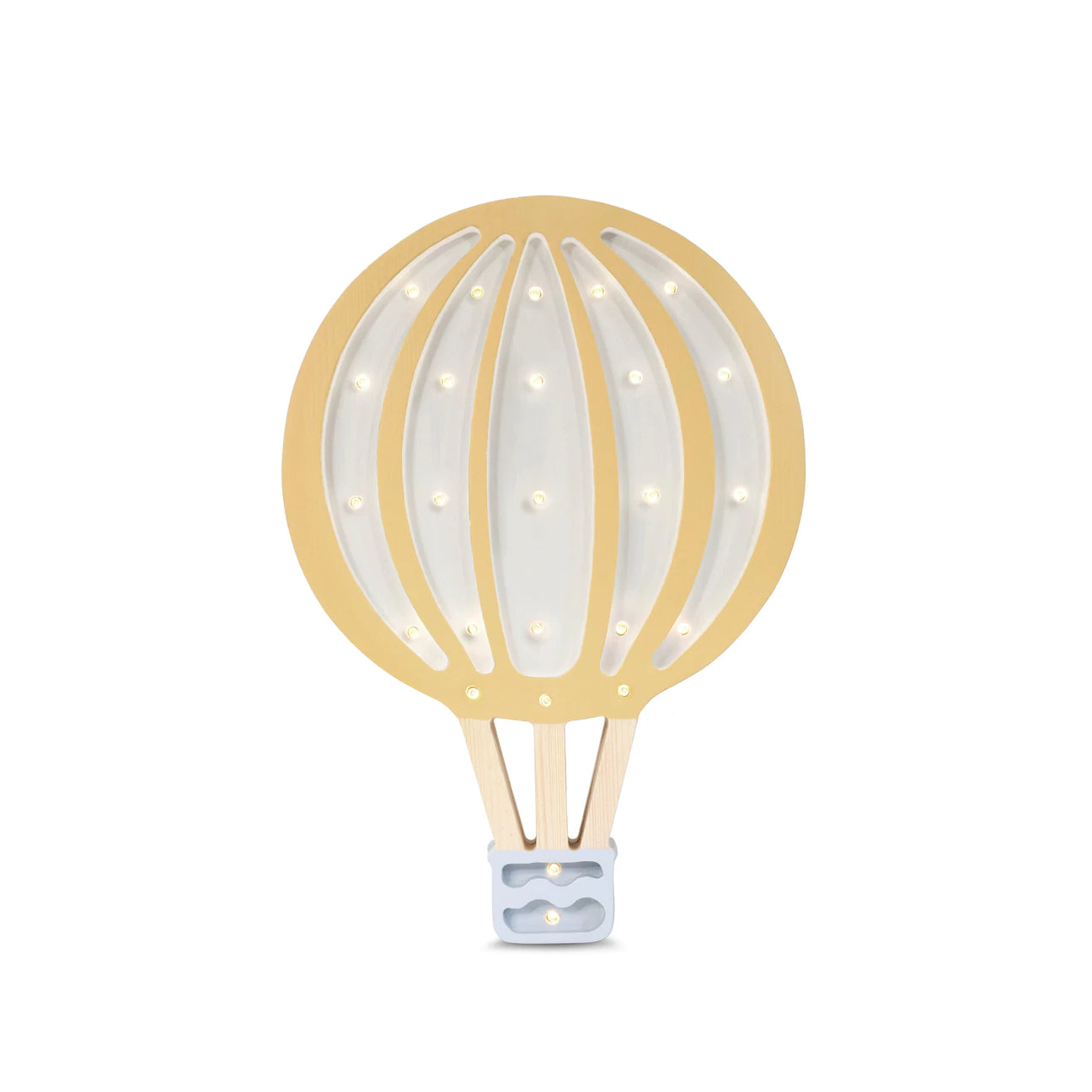 Little Lights Hot Air Balloon Lamp - Mustard