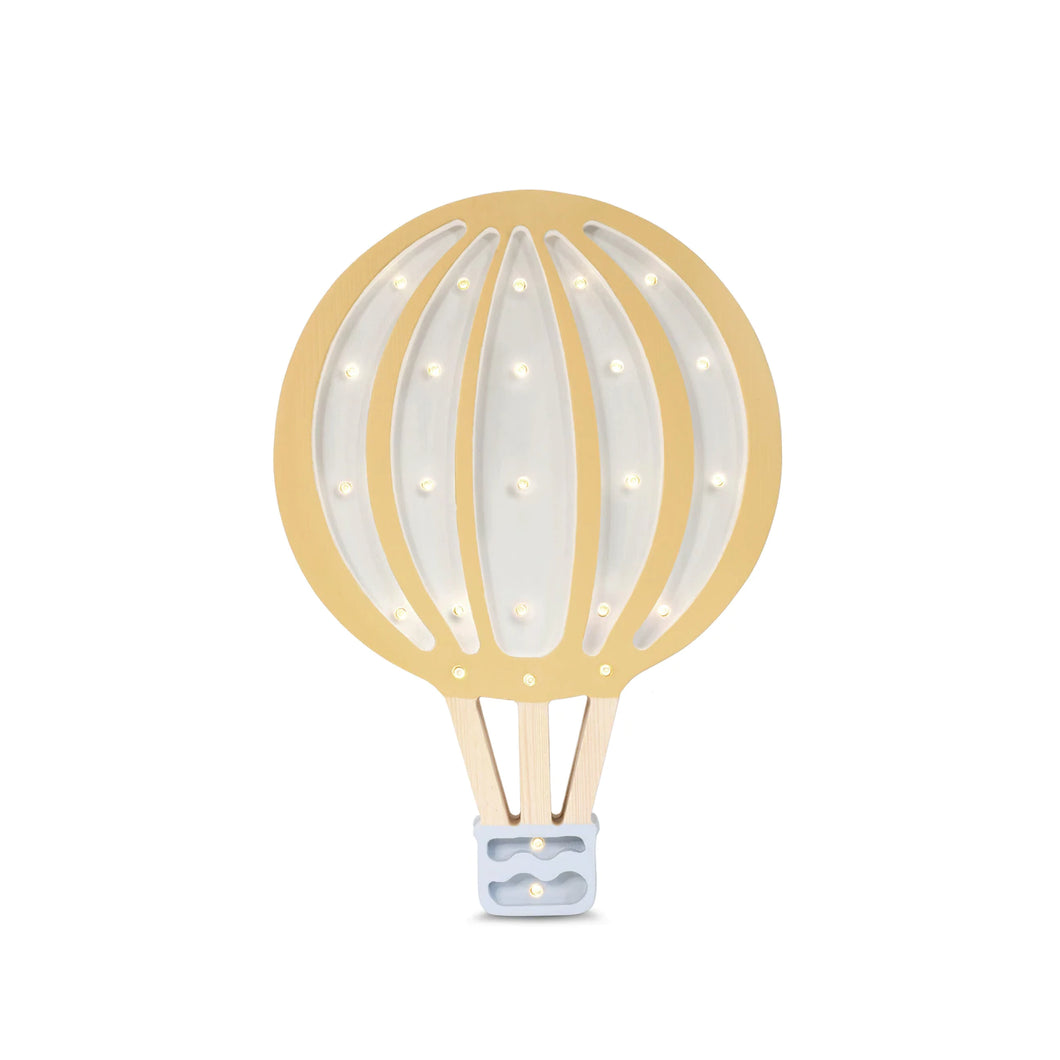 Little Lights Hot Air Balloon Lamp - Mustard