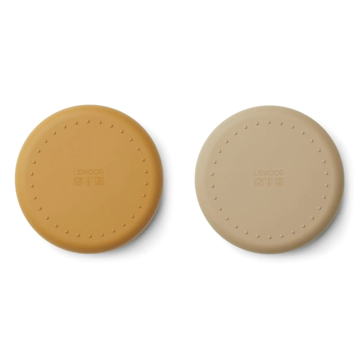 Gordon plate (2-pack) - Mr Bear Golden Caramel / Oat Mix