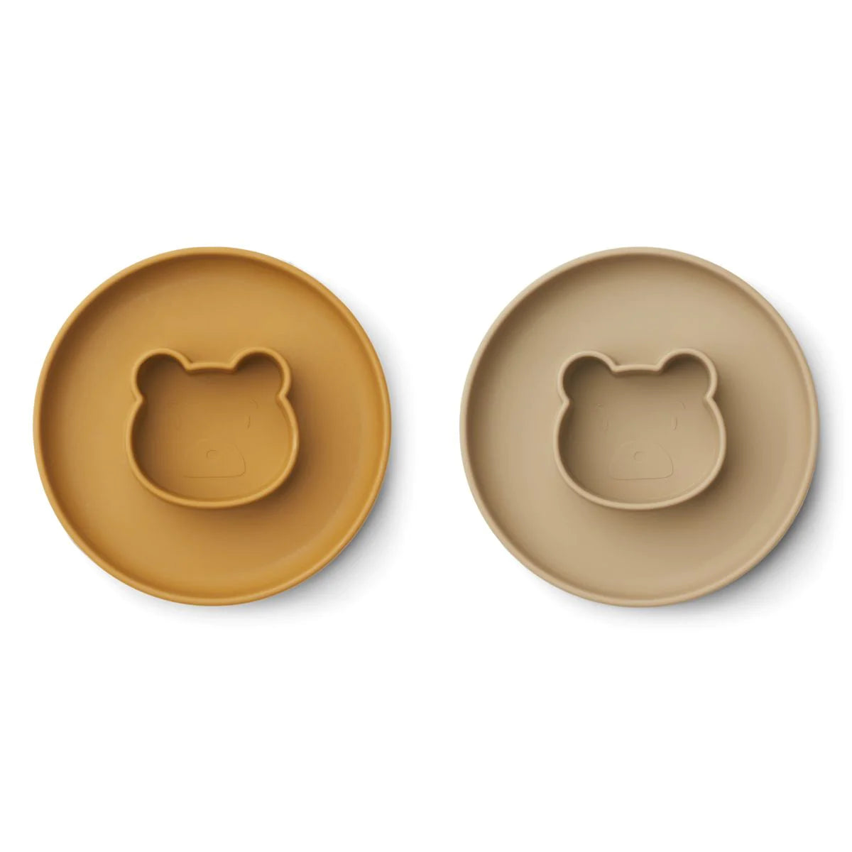 Gordon plate (2-pack) - Mr Bear Golden Caramel / Oat Mix