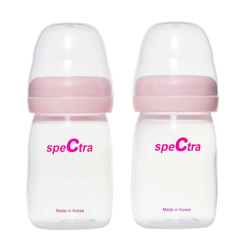 Wide Neck Milk Storage Bottles (2pk) 160ml
