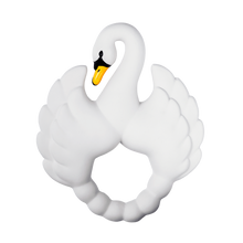 Load image into Gallery viewer, Teether Swan White
