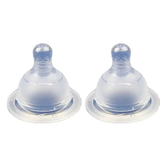 Wide Neck Slow Flow Teats (2pk) Size Small