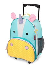 Load image into Gallery viewer, Zoo Rolling Luggage - Unicorn
