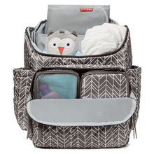 Load image into Gallery viewer, Forma Pack &amp; Go Diaper Backpack - Grey Feather
