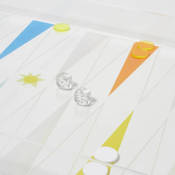 Cocktail Tray Backgammon - Utopia Multi