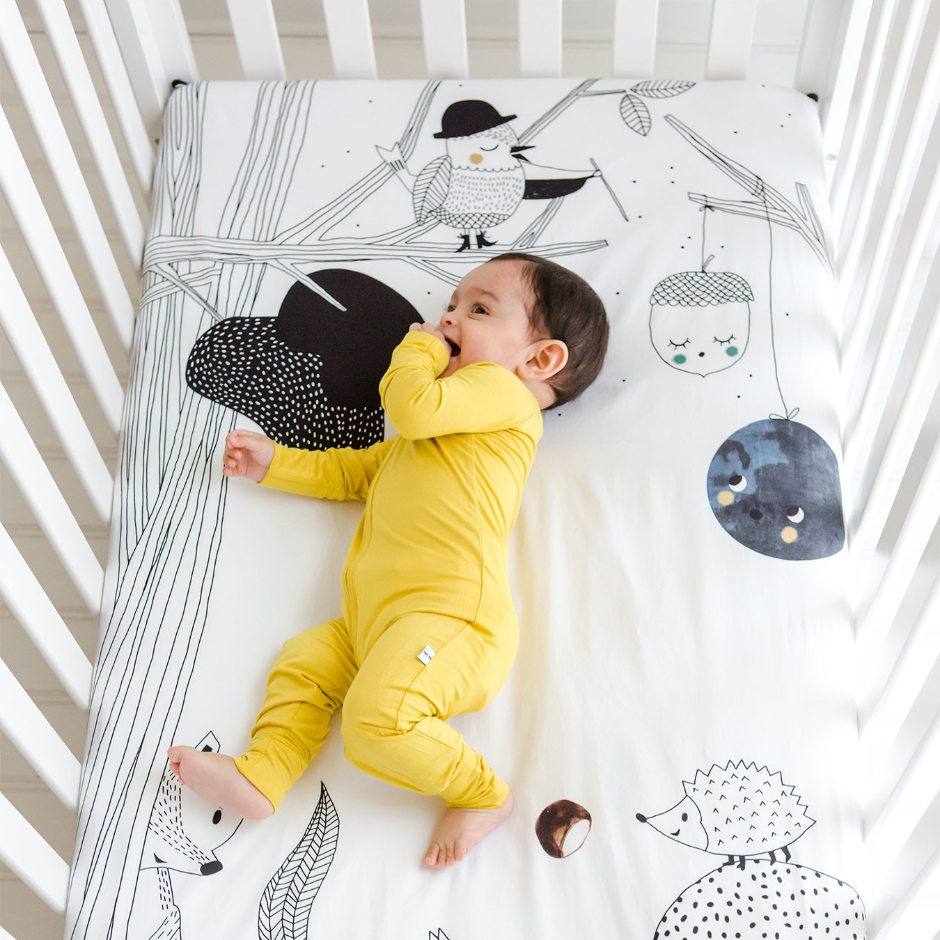 Woodland Dreams - Crib Fitted Sheet