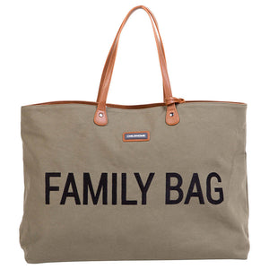 Family Bag Nursery Bag - Canvas Khaki