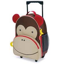 Zoo Rolling Luggage - Owl