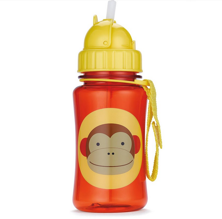 Zoo Straw Bottle Monkey