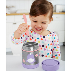 Zoo Insulated Little Kid Food Jar - Narwhal
