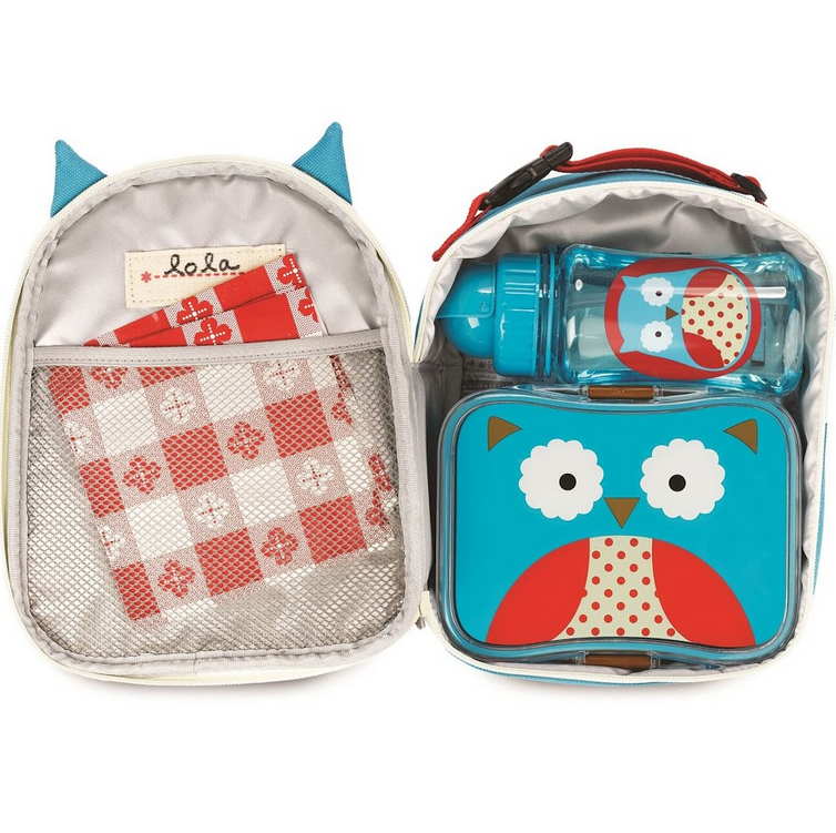 Zoo Straw Bottle Owl