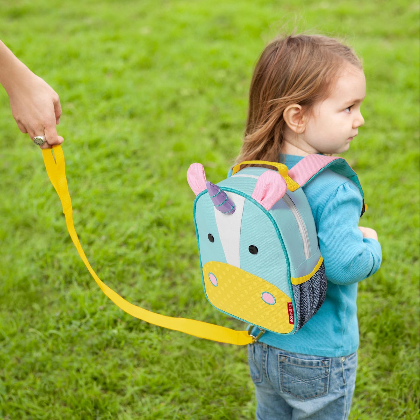Mini Backpack With Safety Harness - Unicorn