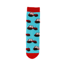 Load image into Gallery viewer, Tractor Tot Welly Sock
