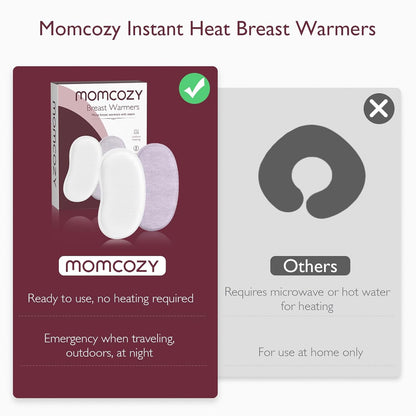 Instant Heat Breast Warmers - 4 pcs