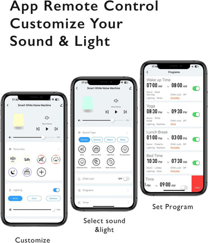 Smart Baby Sound Machine - App Remote Control