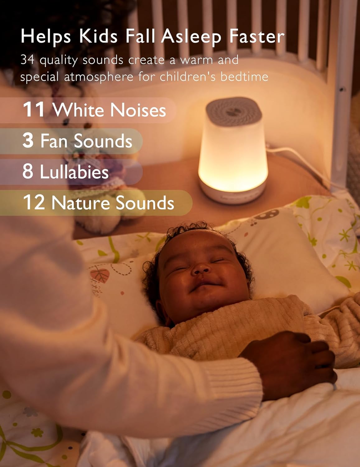 Smart Baby Sound Machine - App Remote Control