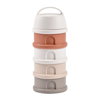 Formula Milk Container - Cotton/Terracotta