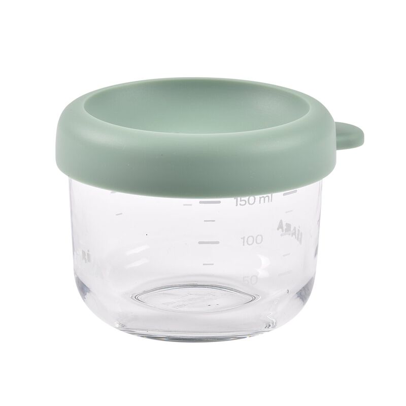 Conservative Glass Food Container - Sage - 150 ml