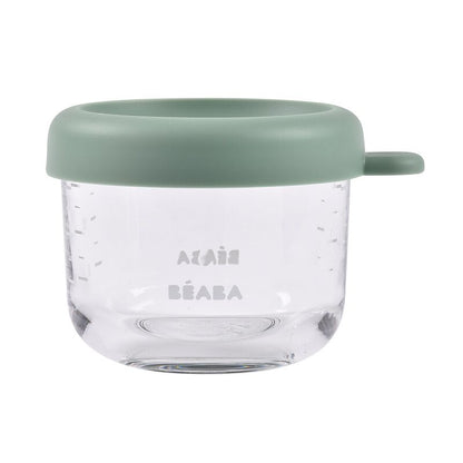 Conservative Glass Food Container - Sage - 150 ml