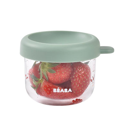 Conservative Glass Food Container - Sage - 150 ml