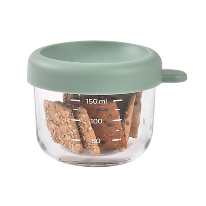 Conservative Glass Food Container - Sage - 150 ml