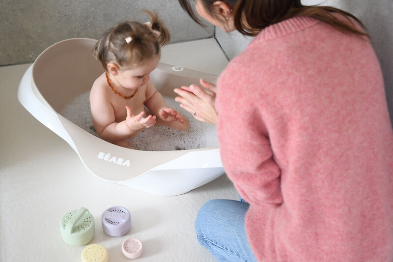 Camélé'o 1st Stage Baby Bath Tub - Clay Earth