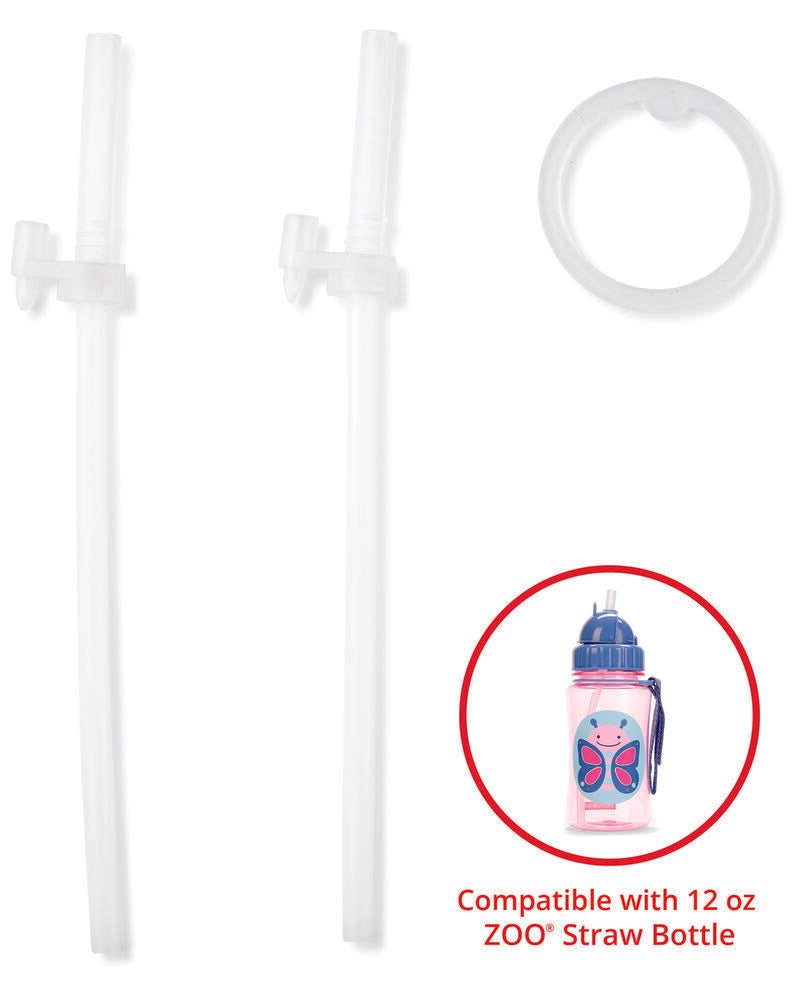 ZOO® Stainless Steel Straw Bottle Extra Straws - 2-Pack