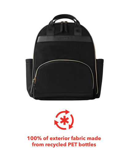 Envi Luxe Backpack Diaper Bag - Black