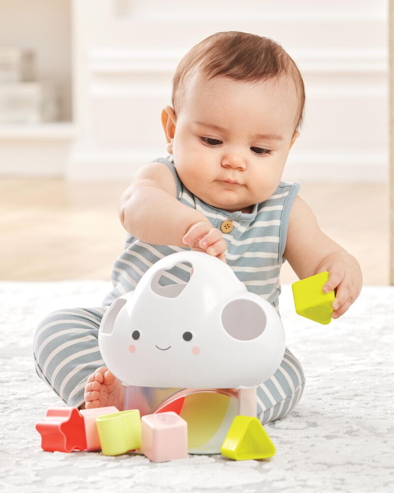 Silver Lining Cloud Feelings Shape Sorter Baby Toy