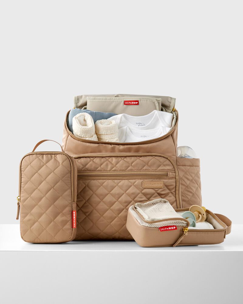 Forma Backpack Diaper Bag - Camel